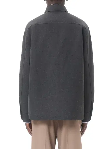 Valentino Men's Shirt Jacket in Nylon Gabardine with VGold | Thumbnail 4
