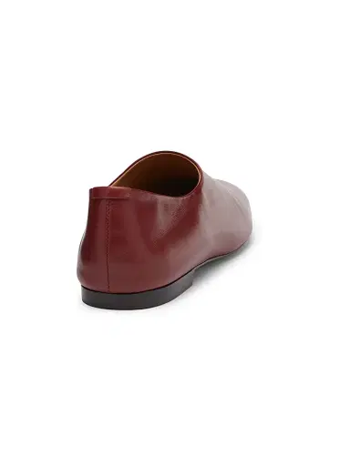 Jil Sander Women's Prince Leather Ballerina Flats | Thumbnail 4 Jil Sander Women's Prince Leather Ballerina Flats | Thumbnail 4