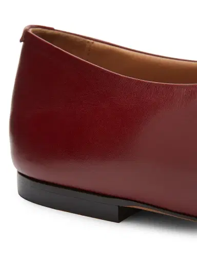 Jil Sander Women's Prince Leather Ballerina Flats | Thumbnail 6 Jil Sander Women's Prince Leather Ballerina Flats | Thumbnail 6