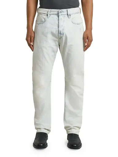 G-Star Men's Anatomic Denim Contor 3D Sun-Faded Jeans - Sun Faded Graphite Blue | Thumbnail 3 G-Star Men's Anatomic Denim Contor 3D Sun-Faded Jeans - Sun Faded Graphite Blue | Thumbnail 3