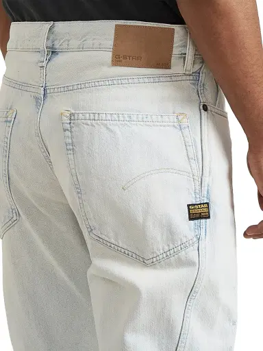 G-Star Men's Anatomic Denim Contor 3D Sun-Faded Jeans - Sun Faded Graphite Blue | Thumbnail 6 G-Star Men's Anatomic Denim Contor 3D Sun-Faded Jeans - Sun Faded Graphite Blue | Thumbnail 6