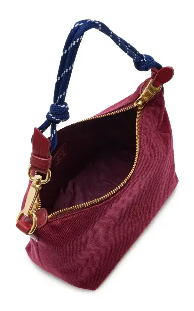 Miu Miu Mini Gabardine Bag | Thumbnail 5 Miu Miu Mini Gabardine Bag | Thumbnail 5