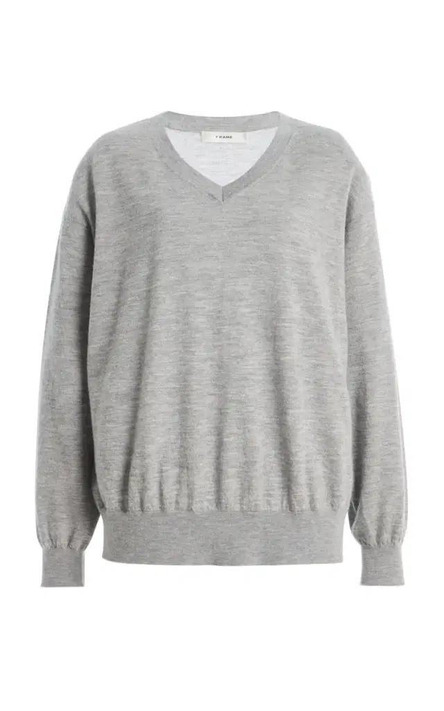 FRAME The Cashmere V-Neck Sweater