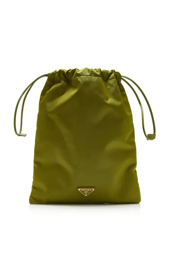 Prada Drawstring Nylon Pouch