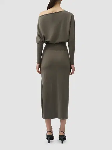 Simkhai Women's Janese Off-the-Shoulder Midi Dress - Sea Turtle - Size XL | Thumbnail 3