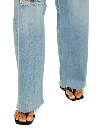 RAILS Women's Getty Low-Rise Wide-Leg Jeans - Wave Rider - Size 32 | Thumbnail 6