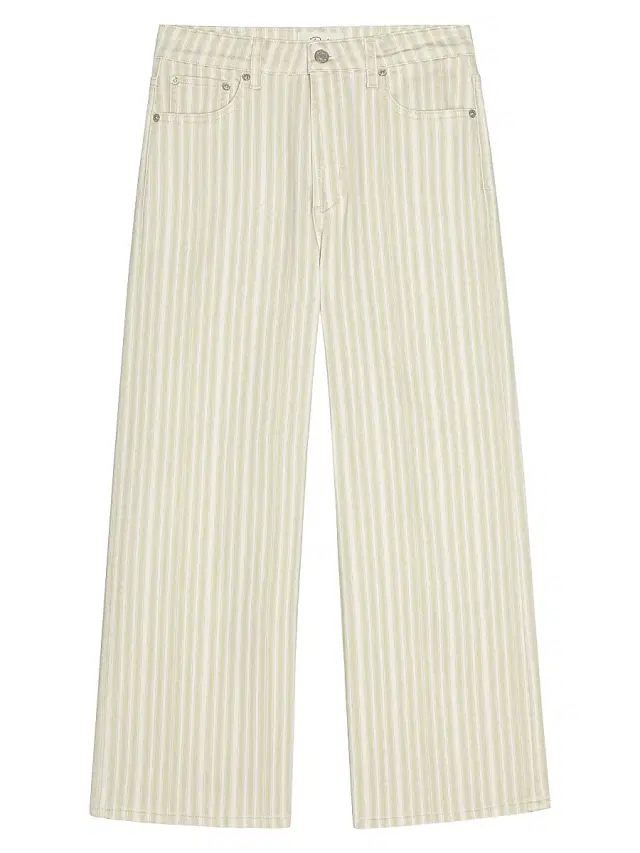 Rails Women's Getty Striped Crop Jeans - Malibu Stripe