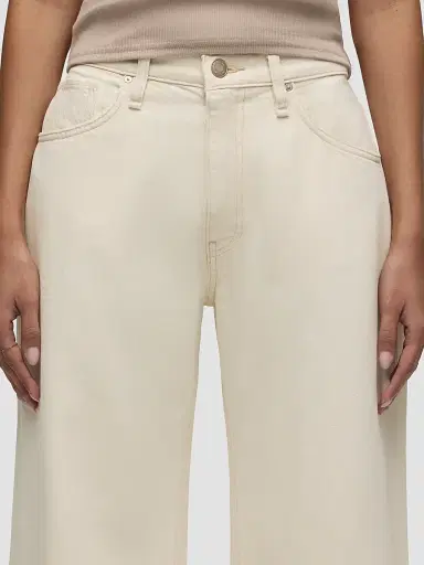 Hudson Jeans Women's Jodie Loose-Fit Wide-Leg Jeans - Ecru - Size 32 | Thumbnail 7 Hudson Jeans Women's Jodie Loose-Fit Wide-Leg Jeans - Ecru - Size 32 | Thumbnail 7