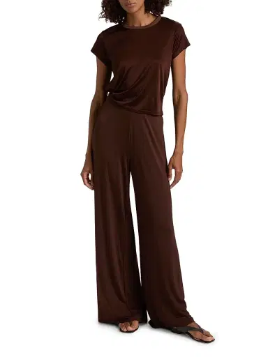 Generation Love Women's Kai Sheen Jersey Top - Coco - Size Large | Thumbnail 2 Generation Love Women's Kai Sheen Jersey Top - Coco - Size Large | Thumbnail 2