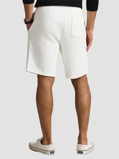 Polo Ralph Lauren Men's Double-Knit Drawstring Shorts - White - Size Small | Thumbnail 3