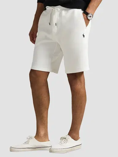Polo Ralph Lauren Men's Double-Knit Drawstring Shorts - White - Size Small | Thumbnail 4