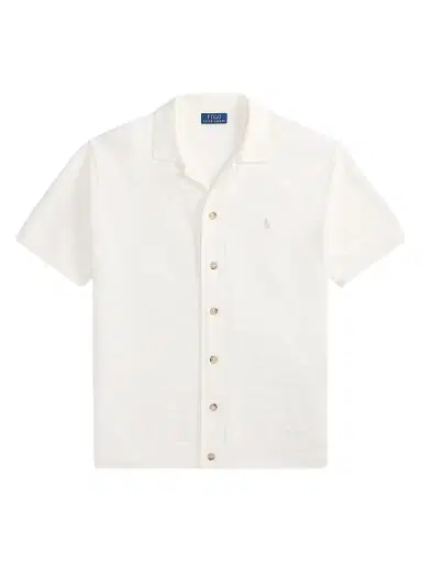 Polo Ralph Lauren Men's Herringbone Cotton-Linen Short-Sleeve Cardigan | Thumbnail 1 Polo Ralph Lauren Men's Herringbone Cotton-Linen Short-Sleeve Cardigan | Thumbnail 1