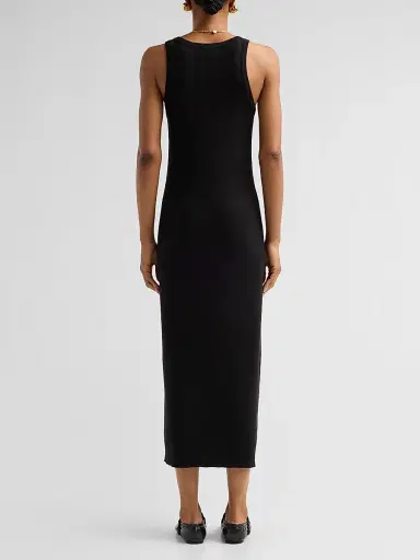 Lisa Yang Women's Lexie Cotton-Cashmere Tank Midi Dress | Thumbnail 3 Lisa Yang Women's Lexie Cotton-Cashmere Tank Midi Dress | Thumbnail 3