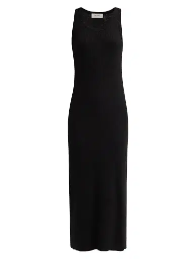 Lisa Yang Women's Lexie Cotton-Cashmere Tank Midi Dress | Thumbnail 1 Lisa Yang Women's Lexie Cotton-Cashmere Tank Midi Dress | Thumbnail 1