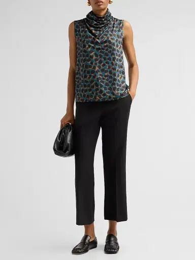 Altuzarra Women's Fossett Flared Pants - Black - Size 14 | Thumbnail 2