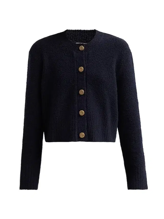Women's Harris Cotton-Blend Sweater - Berry Blue