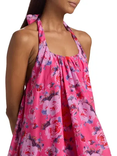 BLACK HALO Women's Lovie Floral Minidress - Rose Fraise - Size 14 | Thumbnail 6