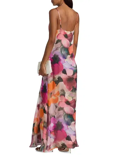 BLACK HALO Women's Emory Floral Maxi Dress | Thumbnail 5