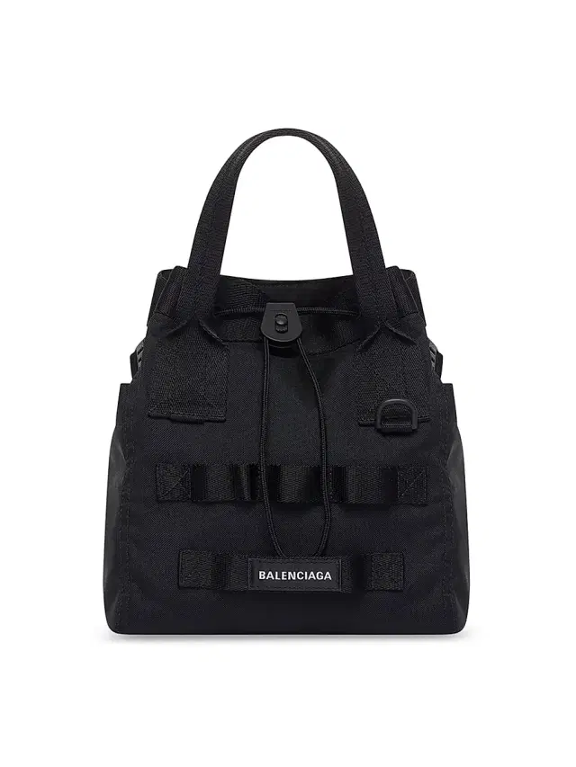 Balenciaga Men's Army  Tote Bag - Black
