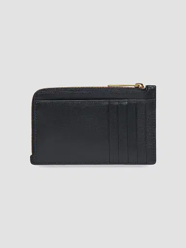 Balenciaga Women's Envelope Long Coin And Card Holder - Black | Thumbnail 2
