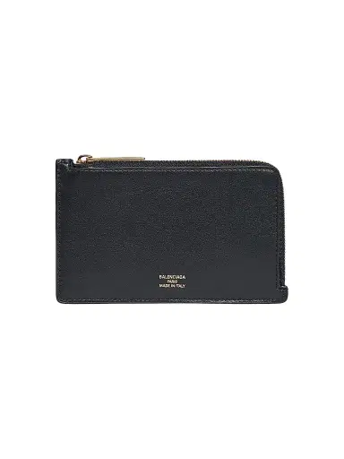 Balenciaga Women's Envelope Long Coin And Card Holder - Black | Thumbnail 1