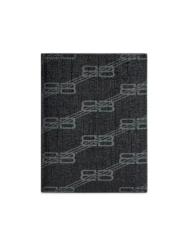 Balenciaga Men's Signature Vertical Bifold Wallet | Thumbnail 2