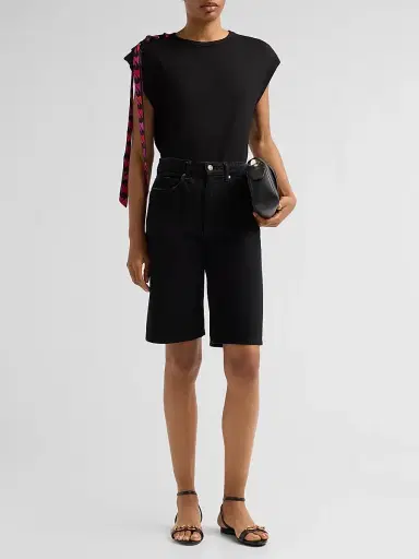 PUCCI Women's L'Alba Jersey Eyelet T-Shirt | Thumbnail 2 PUCCI Women's L'Alba Jersey Eyelet T-Shirt | Thumbnail 2