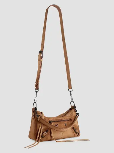 Balenciaga Women's Le City Moto Shoulder Bag | Thumbnail 2 Balenciaga Women's Le City Moto Shoulder Bag | Thumbnail 2