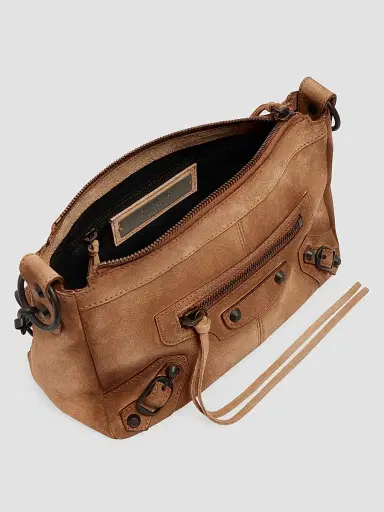 Balenciaga Women's Le City Moto Shoulder Bag | Thumbnail 4 Balenciaga Women's Le City Moto Shoulder Bag | Thumbnail 4