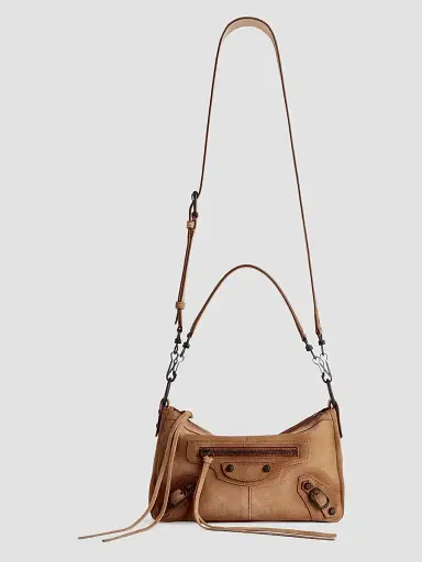 Balenciaga Women's Le City Moto Shoulder Bag | Thumbnail 5 Balenciaga Women's Le City Moto Shoulder Bag | Thumbnail 5