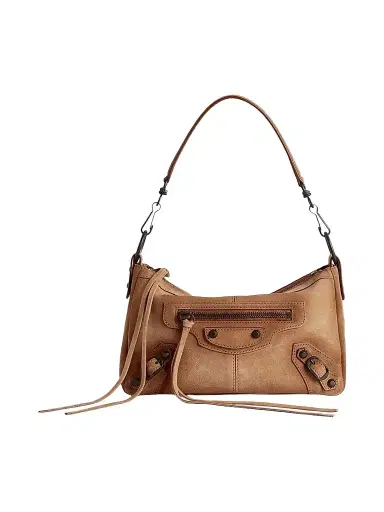 Balenciaga Women's Le City Moto Shoulder Bag | Thumbnail 1 Balenciaga Women's Le City Moto Shoulder Bag | Thumbnail 1