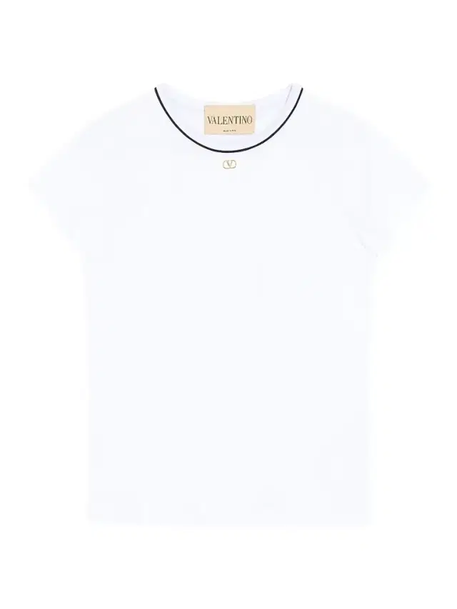 Valentino Garavani Women's Cotton Jersey T-Shirt - White