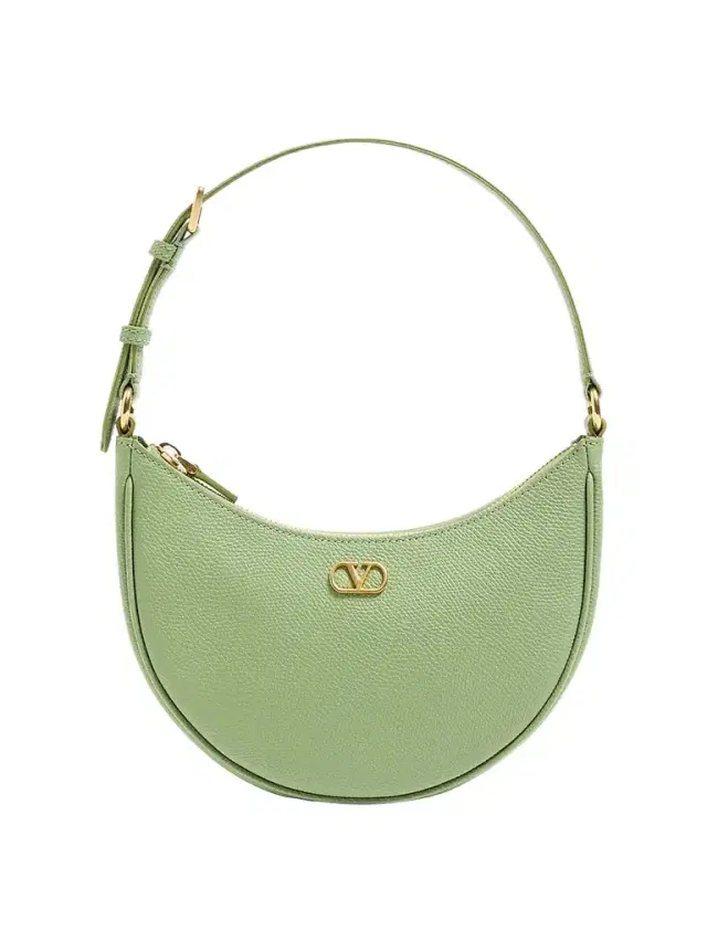 Valentino Garavani Women's Hobo Bag in Grainy Calfskin - Mint