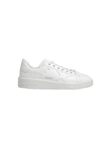 Golden Goose Men's Pure Star Low-Top Sneakers - Optic White | Thumbnail 1