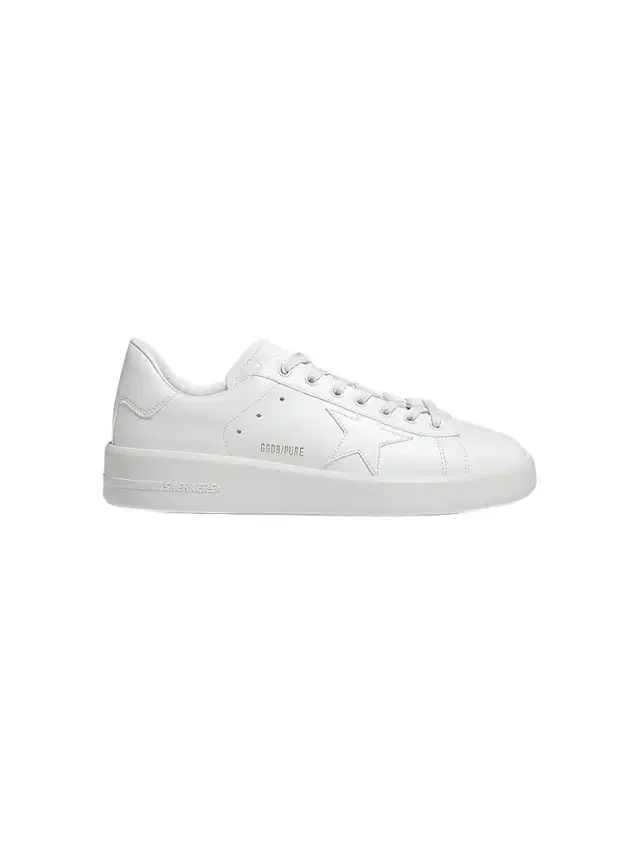 Golden Goose Men's Pure Star Low-Top Sneakers - Optic White
