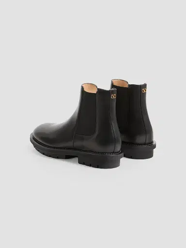 Valentino Garavani Men's Urbie Calfskin Ankle Boots - Black - Size 7.5 | Thumbnail 3 Valentino Garavani Men's Urbie Calfskin Ankle Boots - Black - Size 7.5 | Thumbnail 3