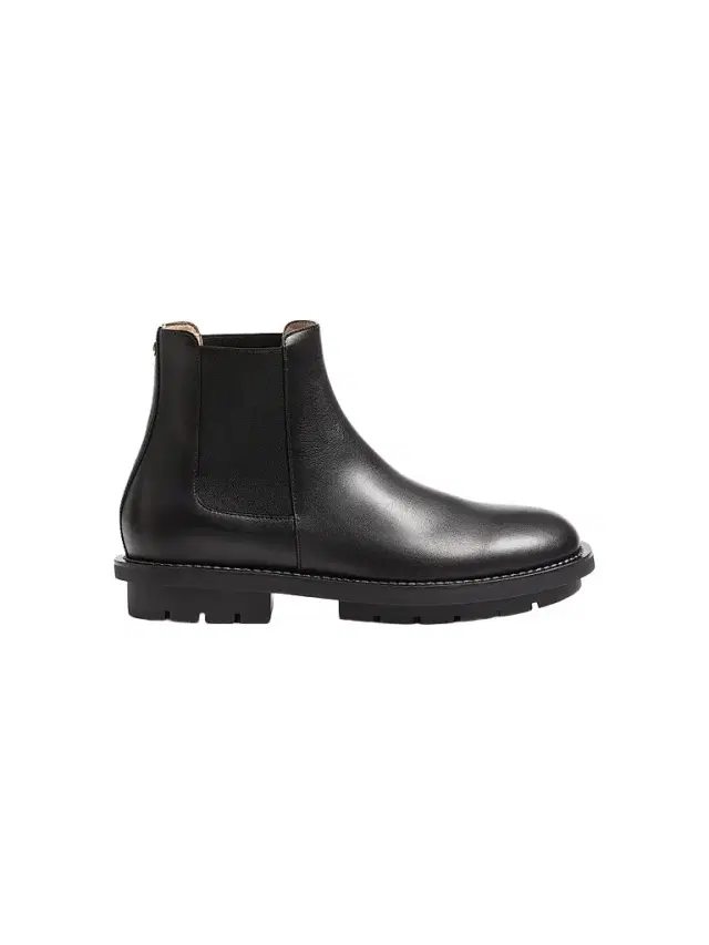 Valentino Garavani Men's Urbie Calfskin Ankle Boots - Black - Size 7.5