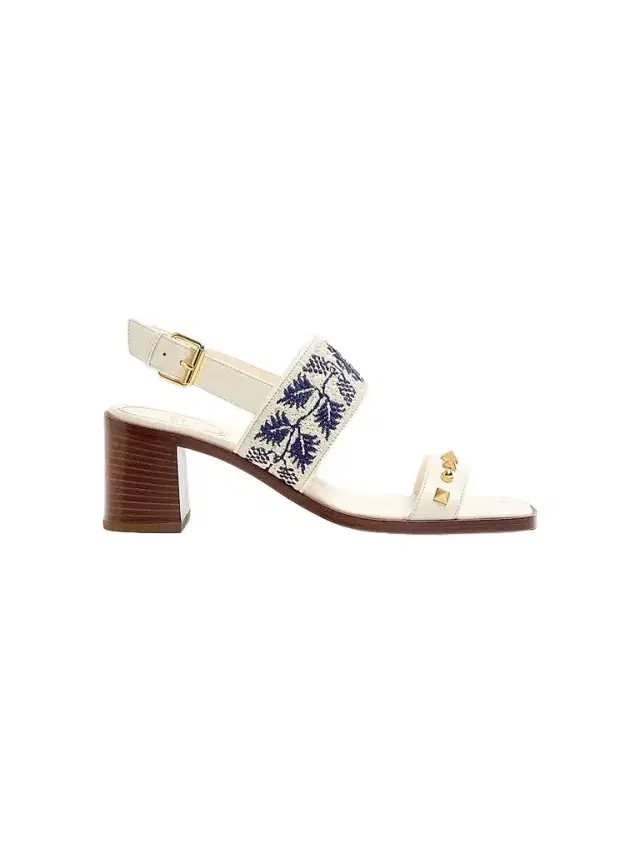 Valentino Garavani Women's Plaster Caster 60MM Sandals -  Natural Blue