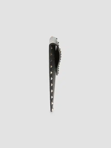 Valentino Garavani Women's Rockstud Grainy Calfskin Envelope Pouch - Black | Thumbnail 3 Valentino Garavani Women's Rockstud Grainy Calfskin Envelope Pouch - Black | Thumbnail 3