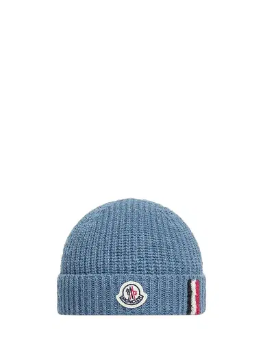 Moncler Baby Boy's & Little Boy's Beanie Hat in Wool | Thumbnail 1 Moncler Baby Boy's & Little Boy's Beanie Hat in Wool | Thumbnail 1
