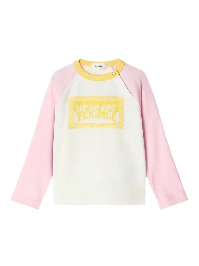 Versace Baby Girl's & Little Girl's Logo Raglan-Sleeve T-Shirt - White