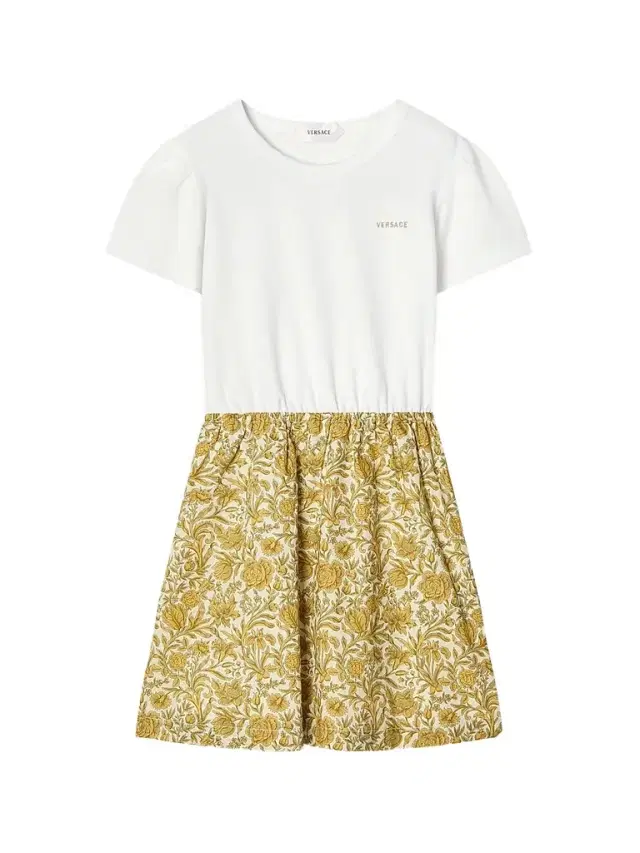 Versace Baby Girl's, Little Girl's & Girl's Floral Poplin Dress - White