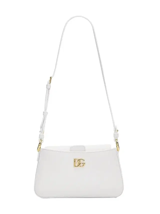 Women's Logo Plaque Phone Bag - Bianco Ottico