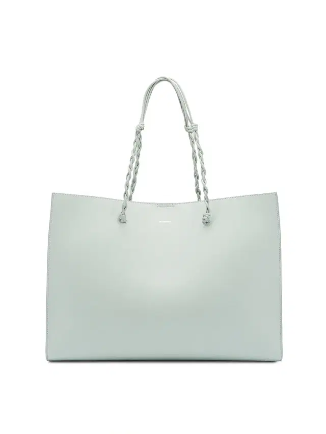 Jil Sander Women's Tangle East West Leather Shopper Tote Bag - Jade