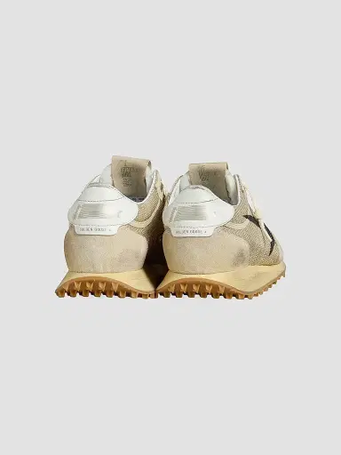 Golden Goose Men's Marathon Mesh & Suede Low-Top Running Sneakers | Thumbnail 3