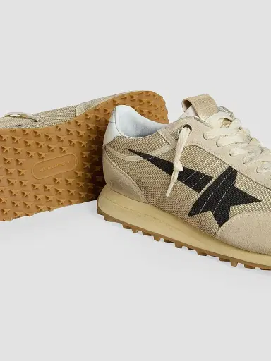 Golden Goose Men's Marathon Mesh & Suede Low-Top Running Sneakers | Thumbnail 4