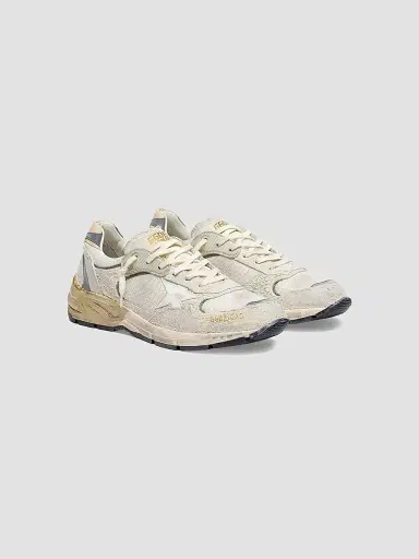 Golden Goose Men's Distressed Mesh-Leather Low-Top Running Sneakers | Thumbnail 2 Golden Goose Men's Distressed Mesh-Leather Low-Top Running Sneakers | Thumbnail 2