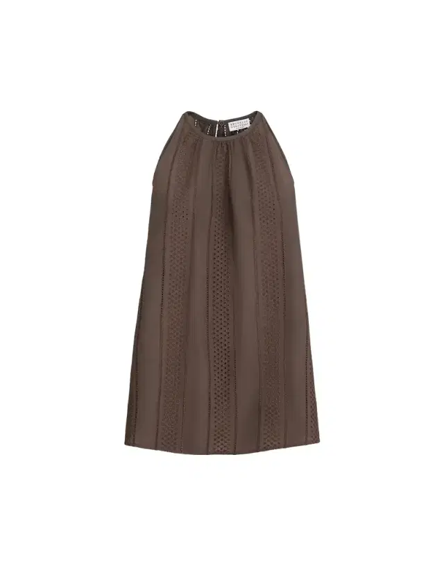 Brunello Cucinelli Broderie anglaise top