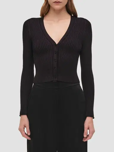 Simkhai Women's Ailany Shrunken Cardigan | Thumbnail 3 Simkhai Women's Ailany Shrunken Cardigan | Thumbnail 3