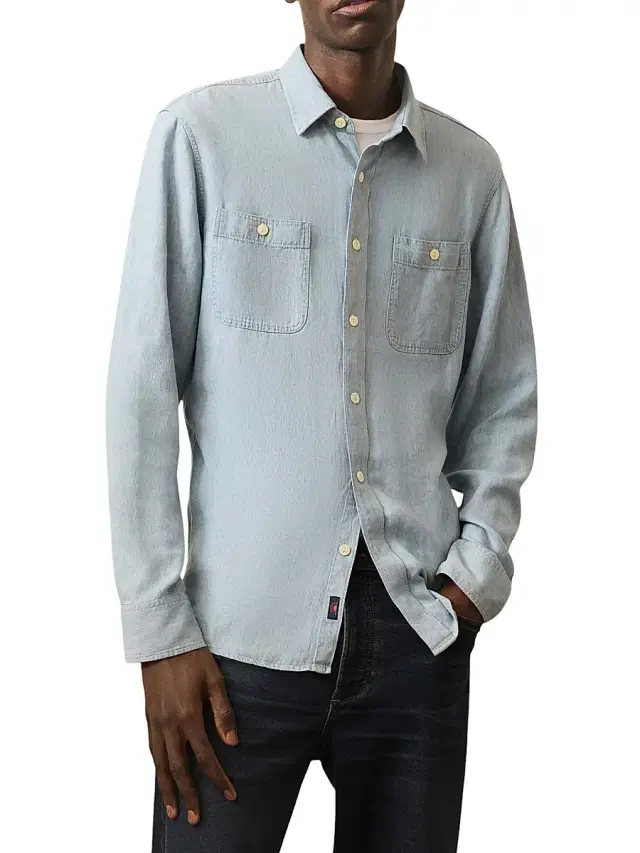Men's The Tried & True Chambray Workshirt - Vintage Indigo